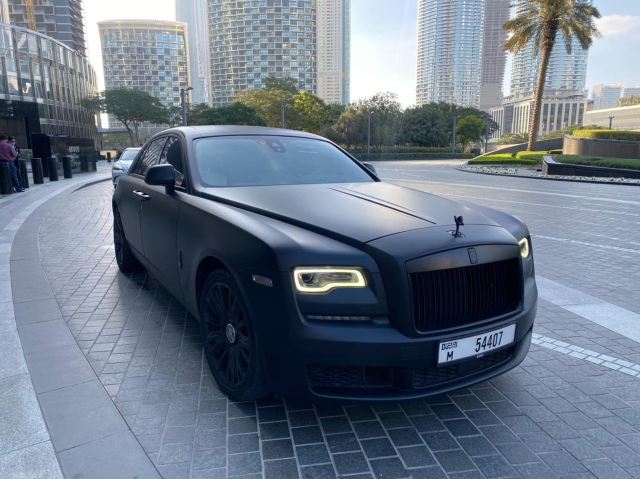 استئجار Rolls-Royce Ghost فى دبي