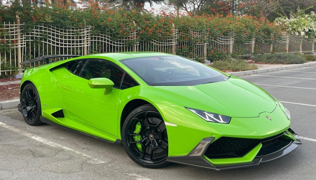استئجار Lamborghini Huracan فى دبي