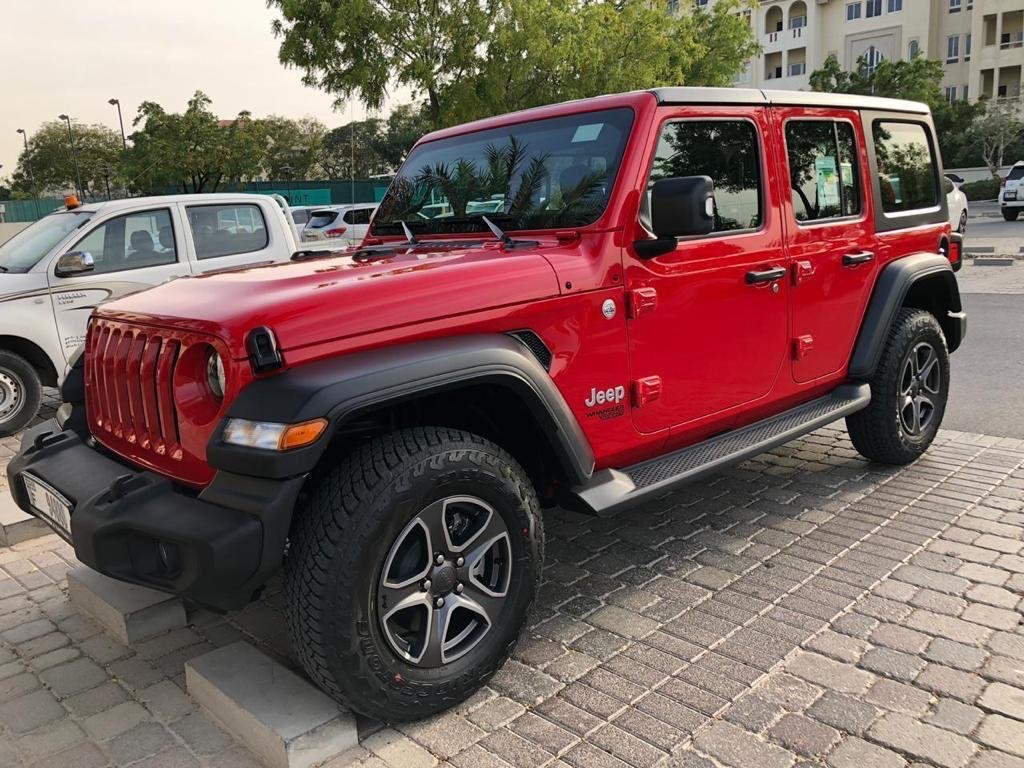 استئجار Jeep Wrangler فى دبي