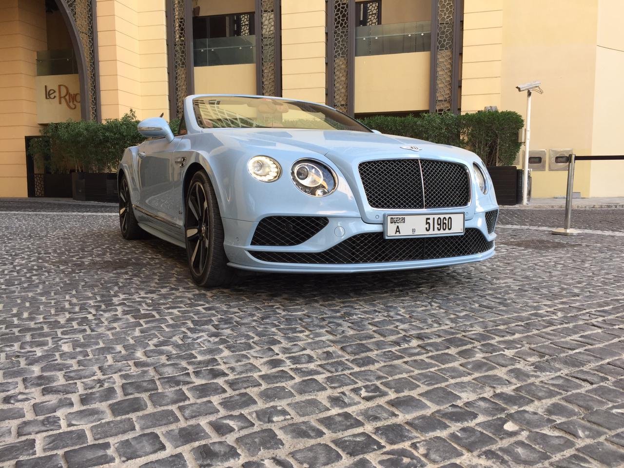 استئجار Bentley Continental GT  فى دبي