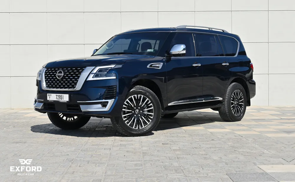 استئجار Nissan Patrol Platinum فى دبي