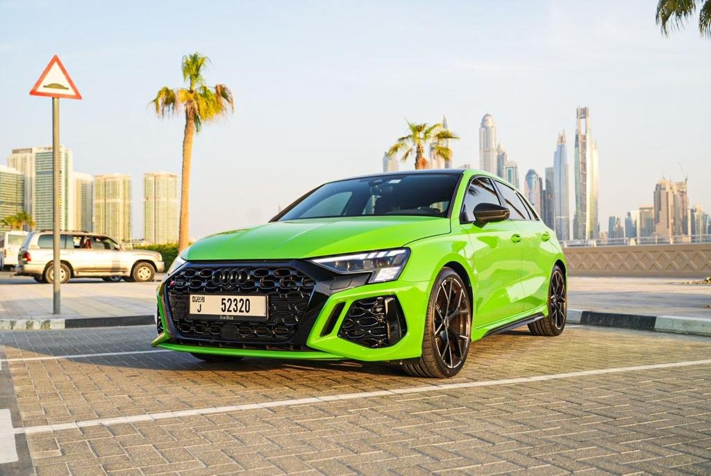 استئجار Audi RS3 فى دبي