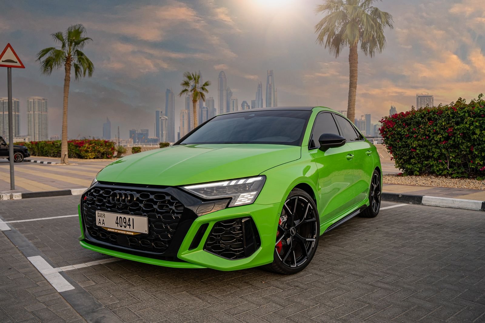 استئجار Audi RS3 Gcc Green فى دبي