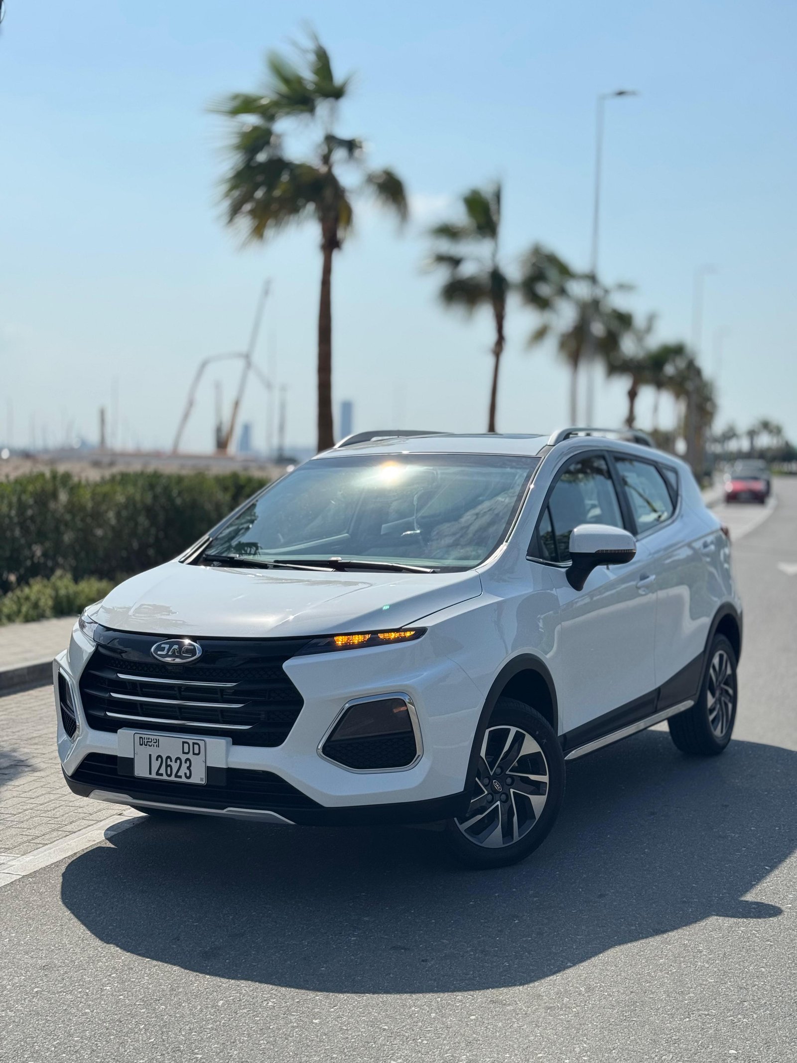 hire JAC S3 in dubai