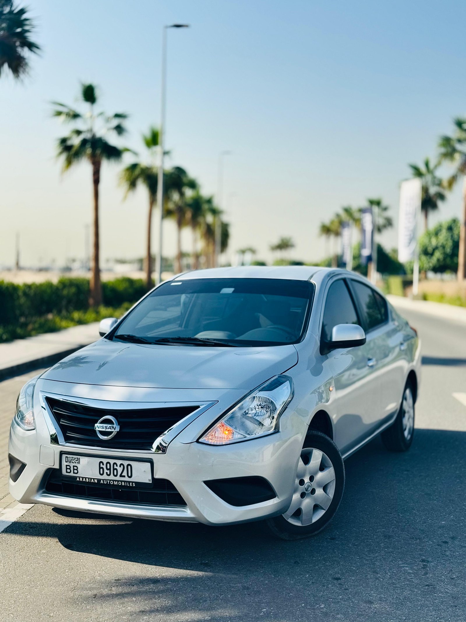 hire nissan sunny in dubai