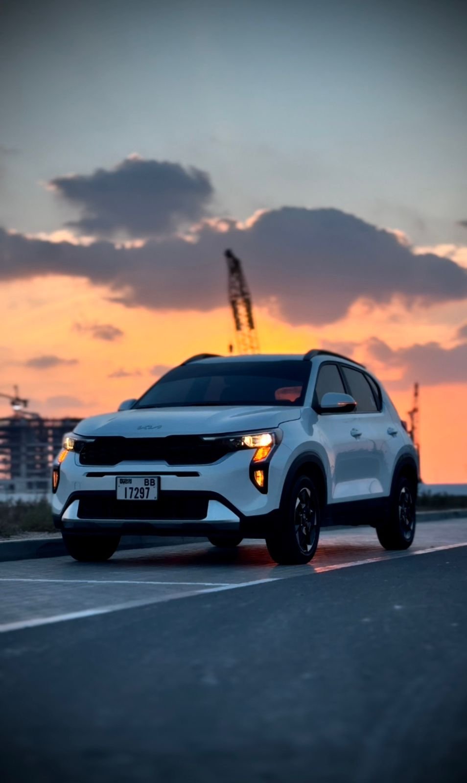 hire Kia sonet 2024 in dubai