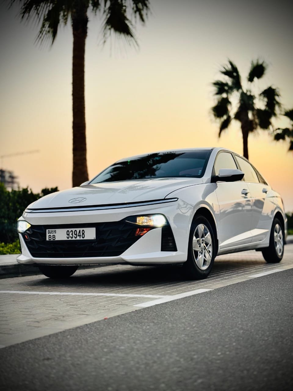 hire hyundai ACCENT 2024 in dubai